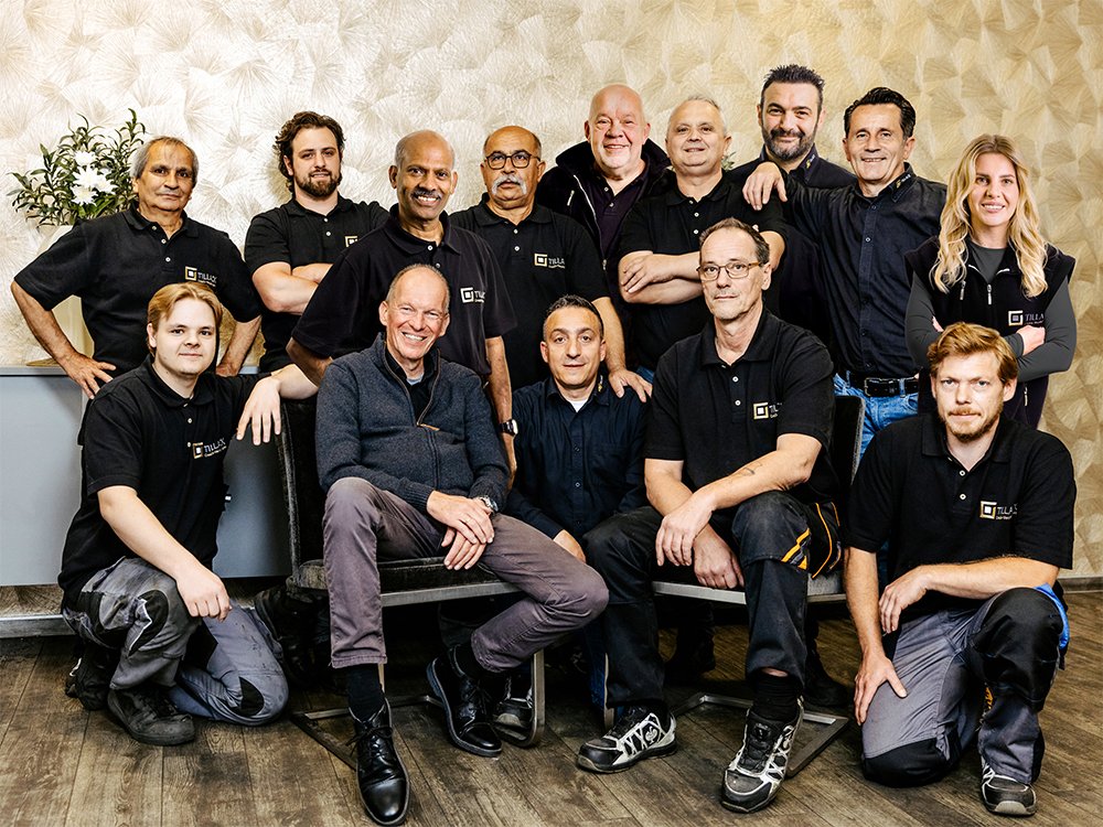 Team von Tillack Creativ Verpackungen Gruppenfoto des Teams von Tillack Creativ Verpackungen